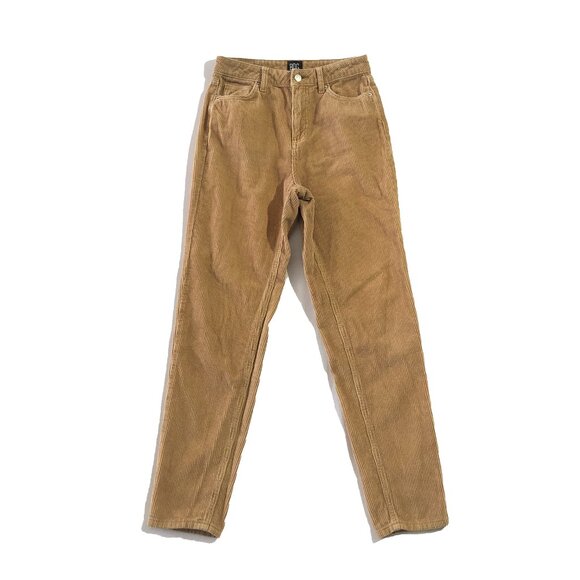 BDG Urban Outfitters Corduroy Pants 27 Tan Mom High Rise Western Preppy Cords - Picture 1 of 14